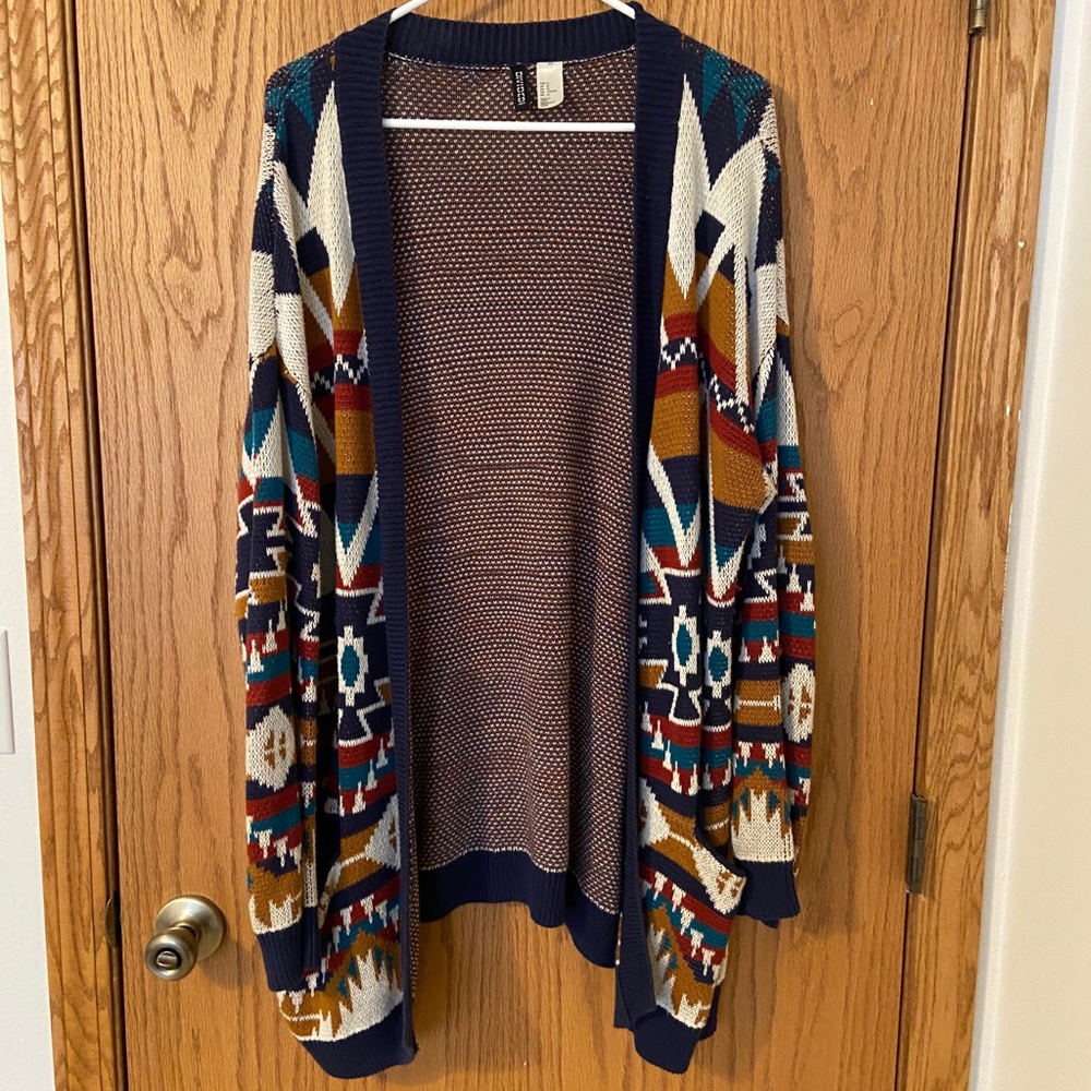 Patterned Cardigan